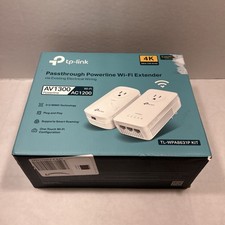 TP-Link Powerline WiFi Extender TL-WPA8631P KIT w/AV1300 Adapter&AC1200 Extender picture