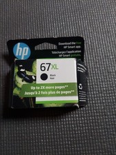 Genuine HP 67XL Black Original High Yield Ink Cartridge OEM  Exp JAN/26 picture