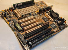 Socket 7 *512 KB cache* Motherboard SET ASUS P/I-P55TVP4 Rev 2.30 + CPU & 32 MB picture