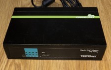 TRENDnet TPE-TG50g/UK 5-Port Gigabit PoE+ Ethernet Switch + PSU picture