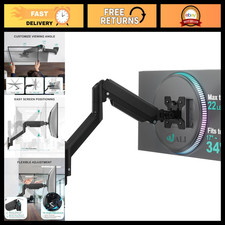 Adjustable Single Monitor Wall Mount for 17-34