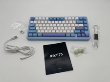 ELECFOX MK INKY75 75% CNC Aluminum Wireless Mechanical Keyboard Hot-Swappable RG picture