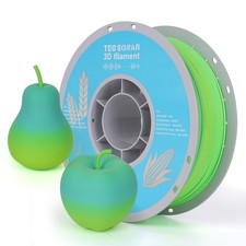 TECSONAR Matte Rainbow PLA 3D Printer Filament, 1KG Spool(2.2lbs) 1.75mm PLA picture