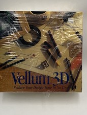 New Vintage Mac Ashlar Vellum 3D Software Reduce Your Design Time Sealed Package picture