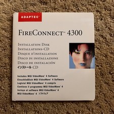 Adaptec FireConnect 4300 Installation Disk NEW picture