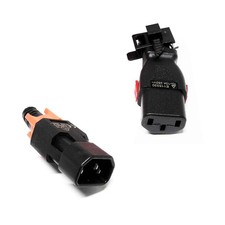ZONIT zLock C14 to C13 Power Cable 2.5m Long zLock-zC14-17-aC13-2.5m RD picture