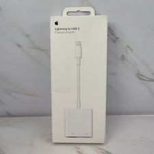 Apple Lightning to USB 3 Camera Adapter - MX5J3AM/A - A1619 New/Sealed picture