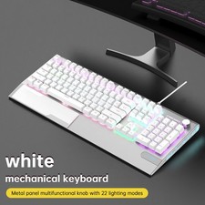 K1000 Mechanical Keyboard Wired 104-key Red Switches Gaming E-Sports Customized picture