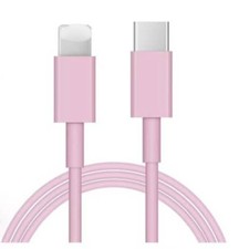 3.3ft USB-C to Phone Fast Charging Cable PD Charger Cord Multi Color 14 13 12 11 picture