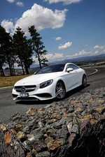 Cars 2015 mercedes benz s63 amg coupe au spec Desk Mat Stitched picture