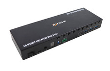 KCEVE KVM1001A 10-Port 4K 60Hz HDMI USB 3.0 KVM Switch EDID Emulation picture