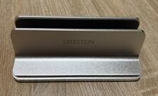 OMOTON Vertical Laptop Stand Adjustable Desktop Aluminum MacBook Stand picture