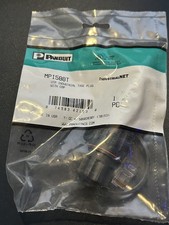 Panduit IndustrialNet MPI588T RJ45 Plug Black with Cap UTP T568 MPI588T picture