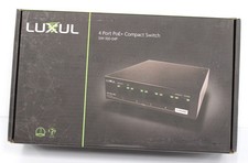 LUXUL SW-100-04P 4 Port PoE+ Compact Switch  picture
