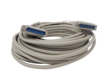 50 Foot DB25 25 Pin Serial Port Male/Male RS232 050 Ft picture