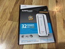ARRIS SURFboard SB6190 DOCSIS 3.0 32 x 8 Gigabit Cable Modem White NEW picture