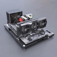 DIY Computer Case PC Frame Desktop Open Chassis Case PC Test Bench Support.... picture