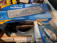 Fellowes 104 Keyboard 99148 in original packaging BRAND NEW - White Plus Mouse picture