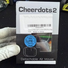 Cheerdots2 Detachable Air Mouse Wireless Bluetooth 5.0 Recording Silver CHP04 picture