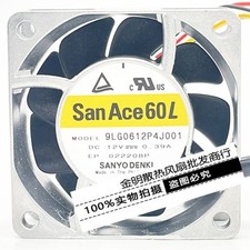 1PCS Sanyo 6025 9LG0612P4J001 12V 0.39A PWM-controlled cooling fan picture