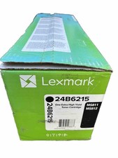Lexmark 24B6215 Black Extra High Yield Toner Cartridge 24B6210 MS711 MS811 MS812 picture