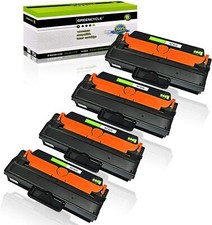 GREENCYCLE 4PK MLT-D115L Toner Cartridge Fit for Samsung D115L SL-M2670 SL-M2820 picture