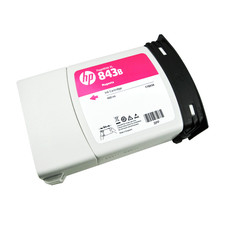 Genuine HP 843B Magenta Ink Cartridge 400ml HP PageWide XL 4000 4500 5000 picture