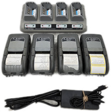 Zebra QL 220plus Thermal Label Printer (Lot of 4) USB Portable 300 DPI Charger picture