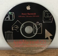 Vtg 1994 Apple Mac Power Macintosh 6100 7100 8100 CD System Software Programs picture