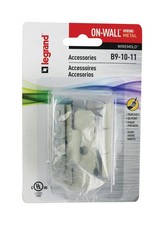 5-Pack Legrand On-Wall Cord Cover Accessory Kit picture