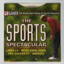 PC Gamer Demo Disc 3.1 April 1997 CD-ROM Vintage PC Gaming Software picture