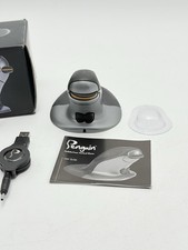 Posturite Penguin Vertical Mouse Ergonomic Wireless Size Small VERY STICKY READ* picture