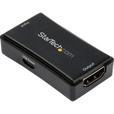 StarTech.com 45ft / 14m HDMI Signal Booster - 4K 60Hz - USB Powered - HDMI Inlin picture