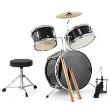 Drum Set for Musical Instruments, Junior DrumsSets with Bass, Tom-Tom, Snare,... picture