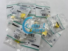 Panduit NetKey NK688MYL Cat6 Keystone Jack yellow Module (Qty 10) Fast delivery picture
