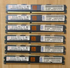 48GB Lot of 6 SK Hynix 8GB 2Rx4 PC3L-10600R DDR3 ECC Server RAM HMT41GV78MR4A-H9 picture