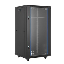 22U Wall Mount Network Server Cabinet Rack Enclosure 23.6