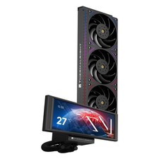 Thermalright Trofeo Vision 360 ARGB Black CPU AIO Cooler,6.86-inch LCD Long Scre picture