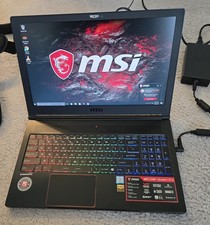 MSI GS63VR Stealth Pro 15.6” Gaming Laptop i7 GTX 1060 16GB RAM 256GB SSD + 1TB picture