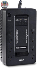 Cyberpower ST625U Standby UPS Battery Backup and Surge Protector, 625VA/360W, 8 picture