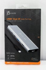 j5Create JCD401 USB4 Dual 4K Display Multi-Port 5-in-1 Hub picture