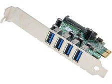 StarTech.com PEXUSB3S4V 4 Port PCI Express PCIe SuperSpeed USB 3.0 Controller Ca picture