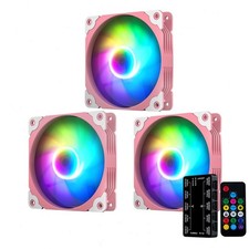 Vetroo Triple Pack Computer Case Fan 120mm ARGB & PWM Cooling Fans w/ Controller picture