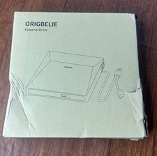 ORIGBELIE External DVD R/RW Drive USB 3.0 SD TF Card Reader Hub Portable picture