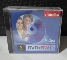 Imation DVD+RW *Sealed* 4x 2hr 4.7GB Rewritable Discs 5-Pack picture