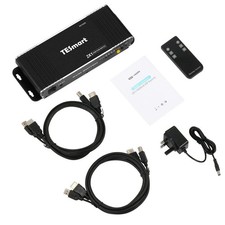 TESmart HDMI KVM Switch 2 in 1 Out 4K@60Hz with USB Port for Windows and Mac OS picture