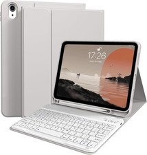 Funda con teclado para iPad de 11/10.9 pulgadas de 11/10th generación (Gris) NEW picture