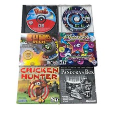Lot of 6 PC CD-ROM Vintage Computer Games - Tested & in EUC picture
