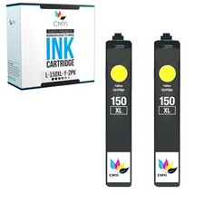CMYi 2-Pack Replacement 150XLY Ink Cartridge for Lexmark Pro715 Pro915 S310 S315 picture