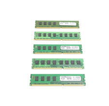 Lot of 5 Samsung Crucial 4GB 2Rx8 DDR3 PC3-10600U Desktop RAM M378B5273DH0-CH9 picture